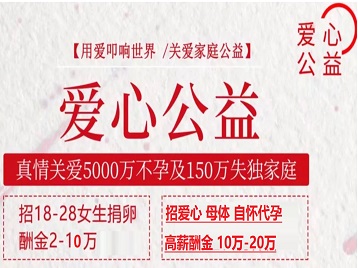 昂仁捐卵助孕生子 爱心志愿者招募